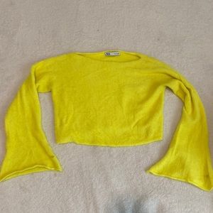 Zara crop sweater